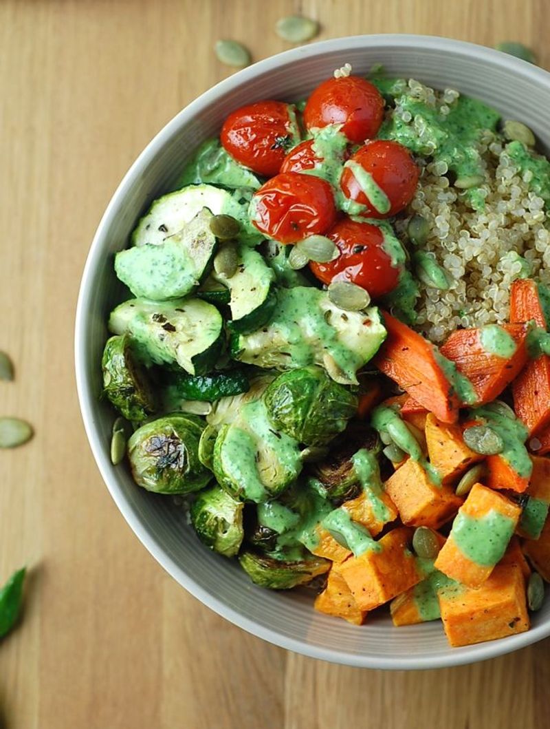 Quinoa or Farro Grain Bowls