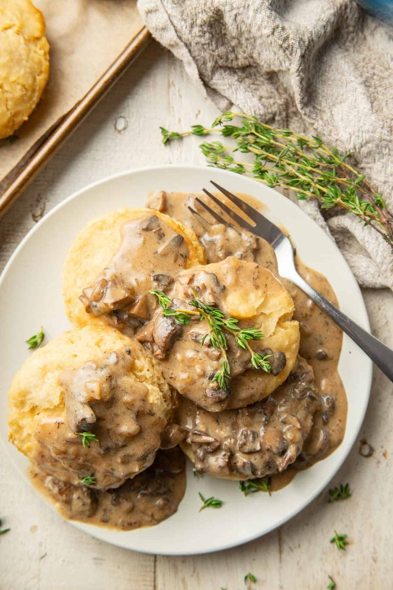 Vegan Biscuits and Gravy