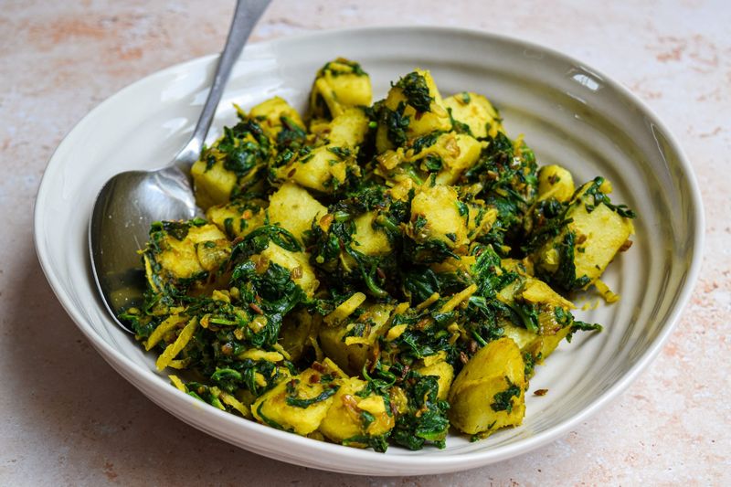 Saag Aloo