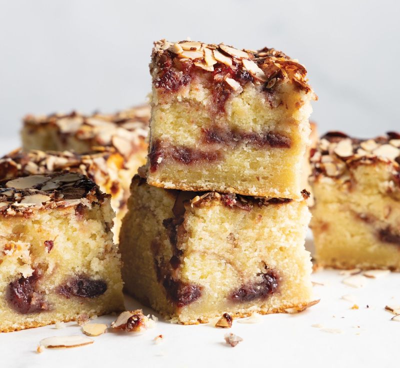 Almond marzipan flavor in baked goods