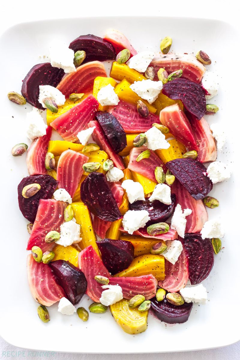 Roasted Beet Salad With Goat Cheese