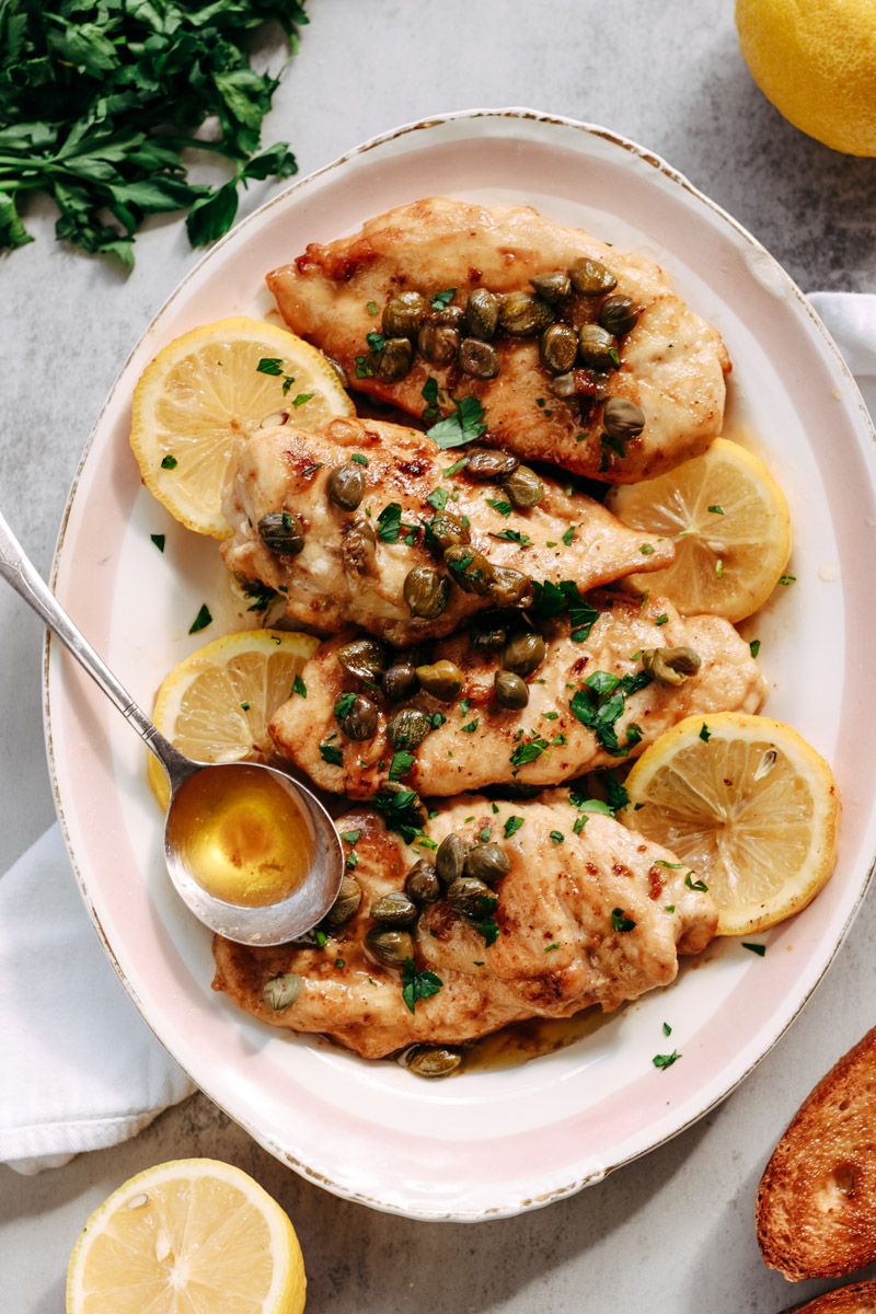 Keto Chicken Piccata