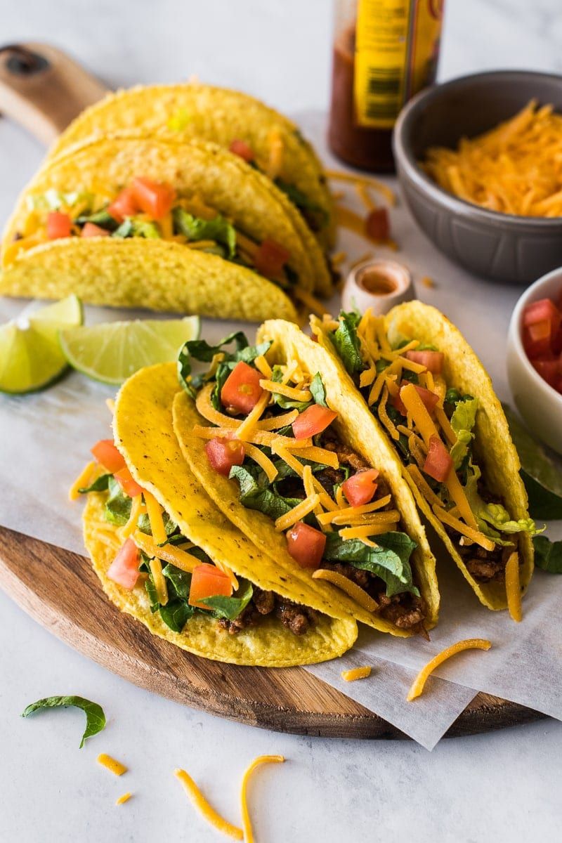 Tacos (American taco night version)