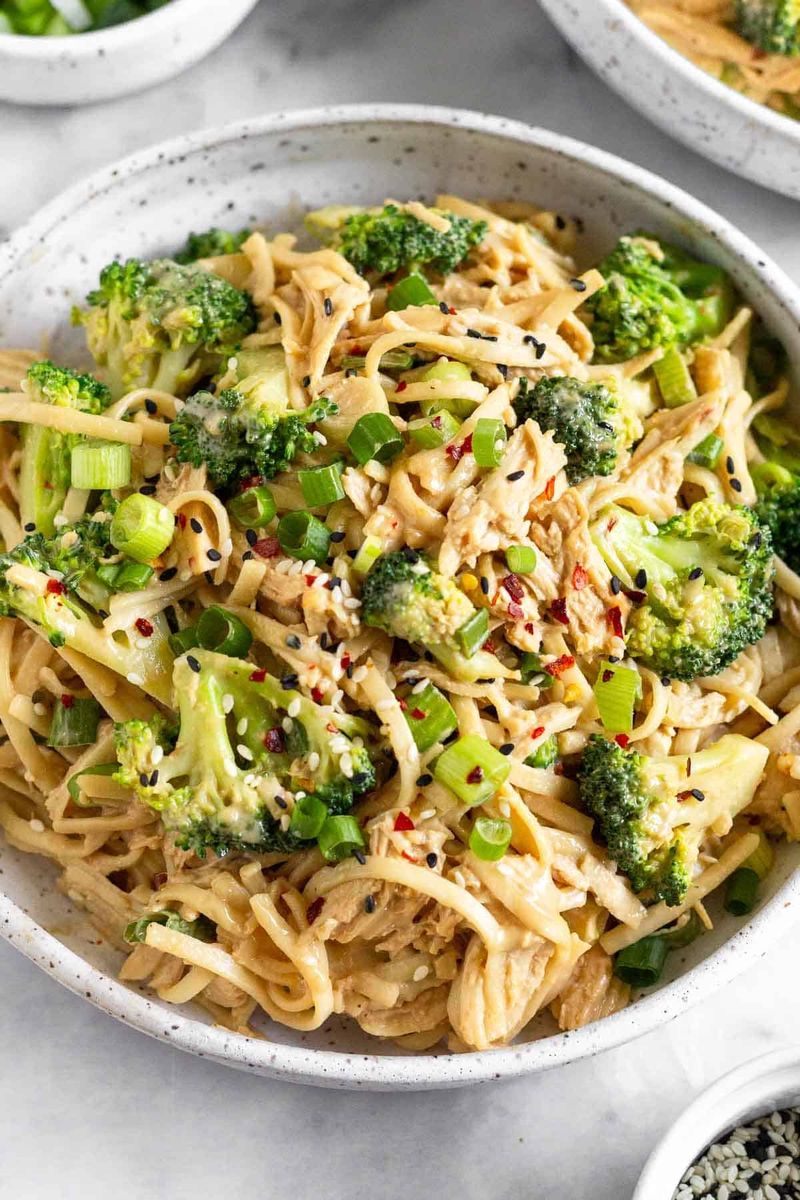 Sesame Broccoli Noodles