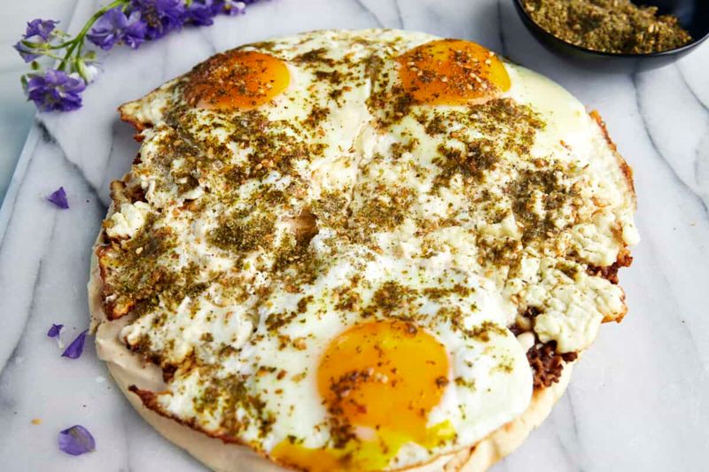 With Breakfast Eggs