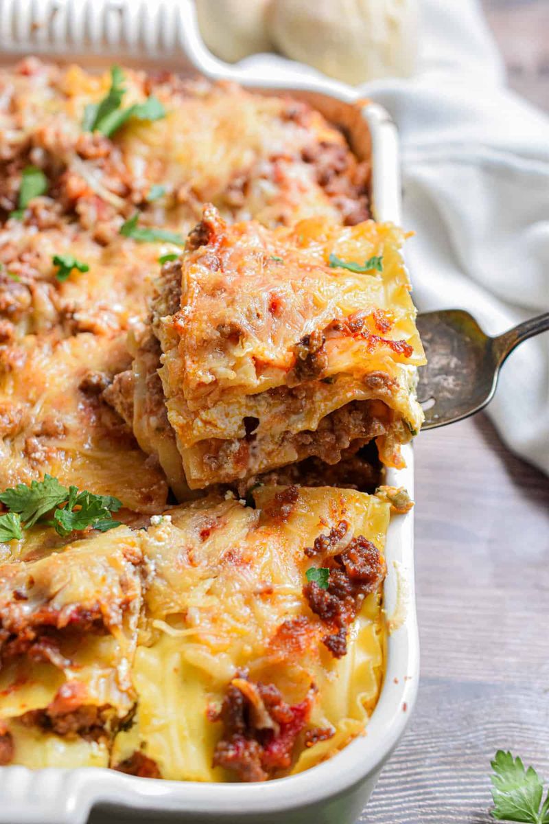 Stouffer’s Meat Lovers Lasagna