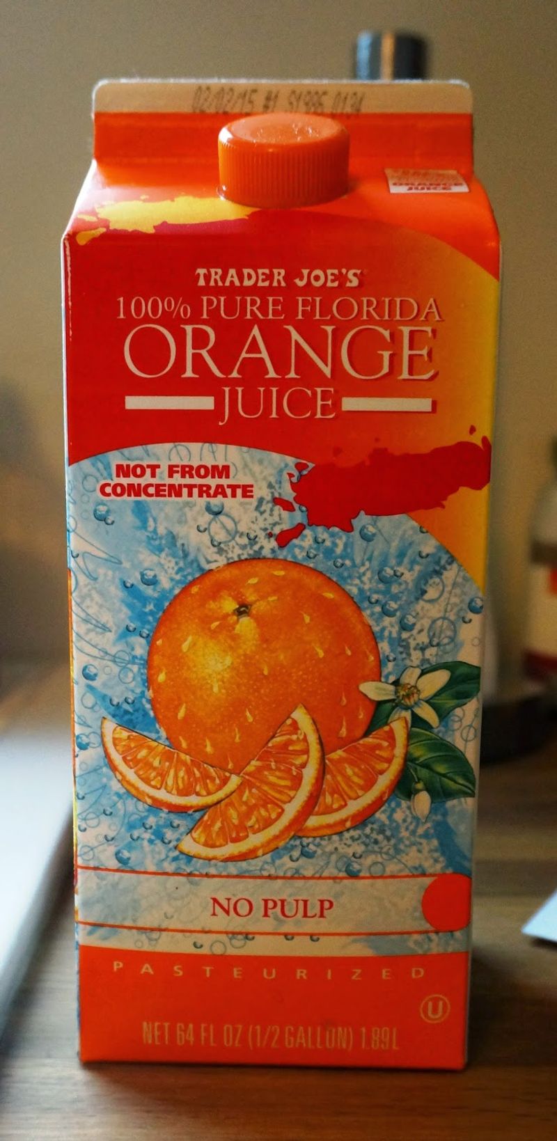 Trader Joe’s Orange Juice (varies by store)