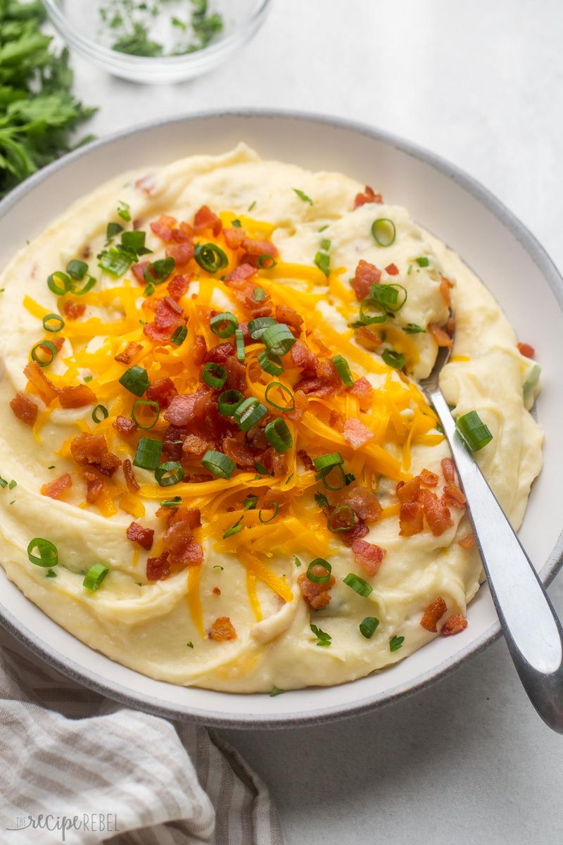 Loaded Scallion Mashed Potatoes