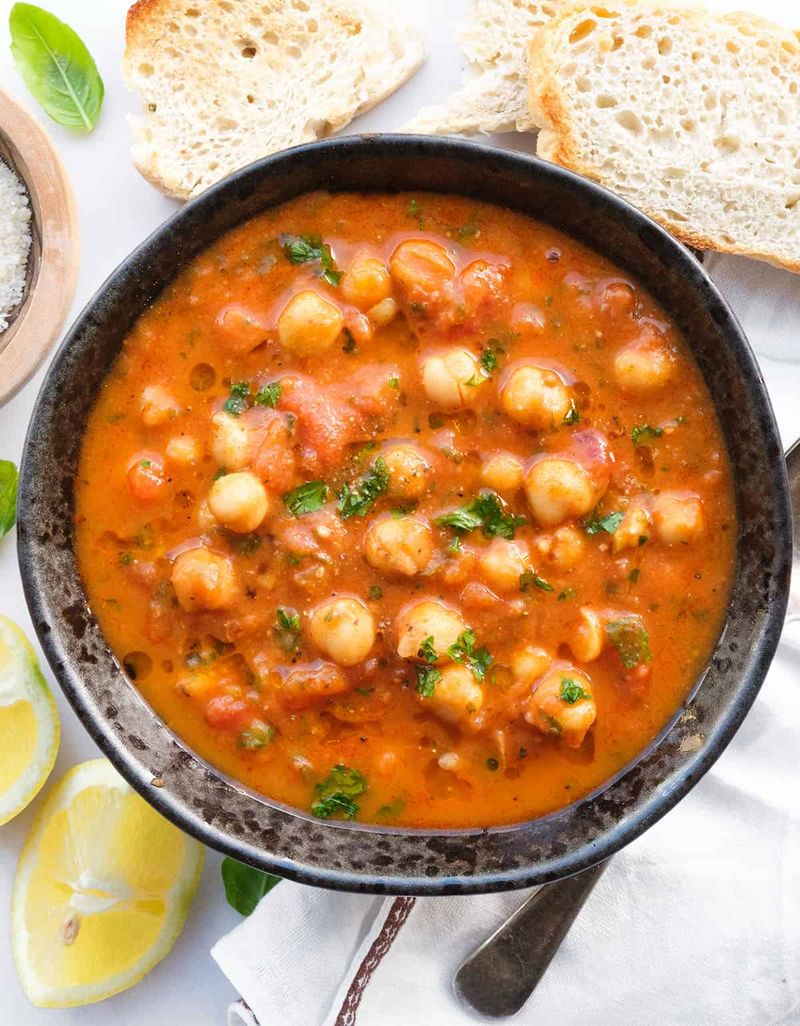 Chickpea And Tomato Soup