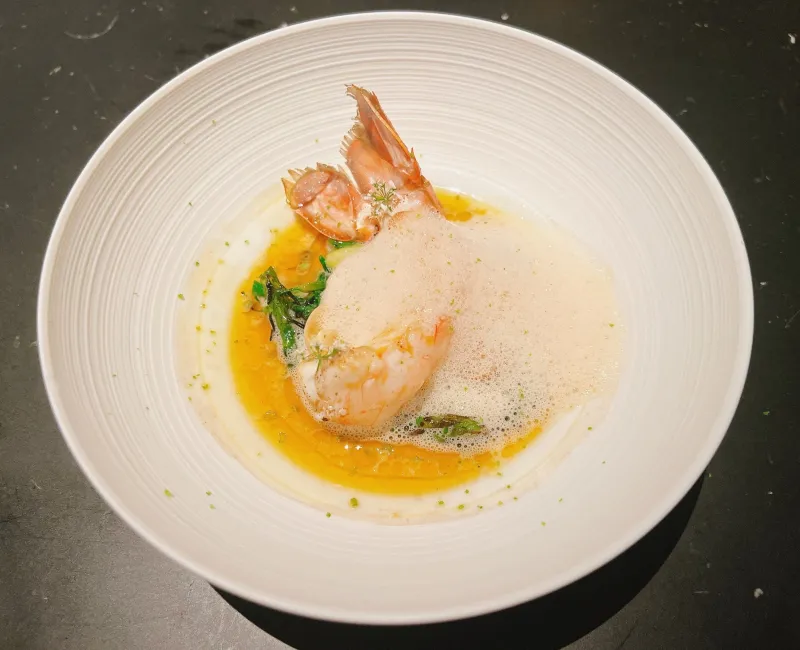 Langoustines, Barely Cooked