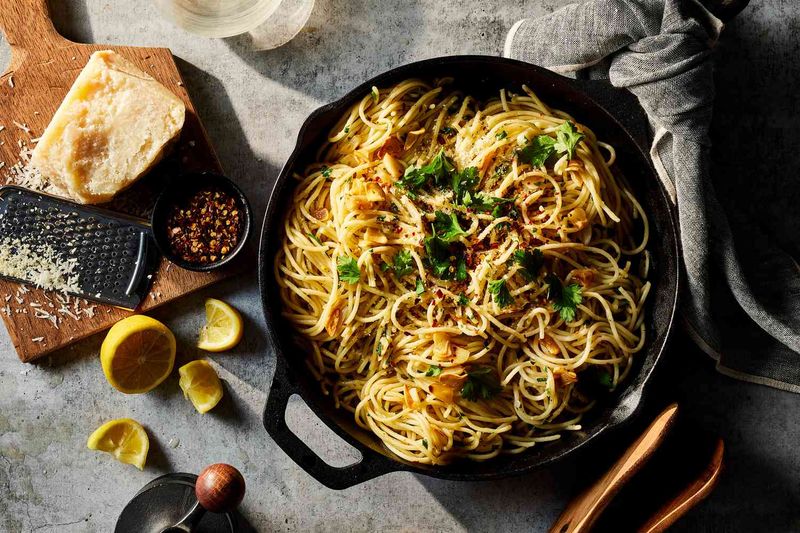 Spaghetti aglio e olio