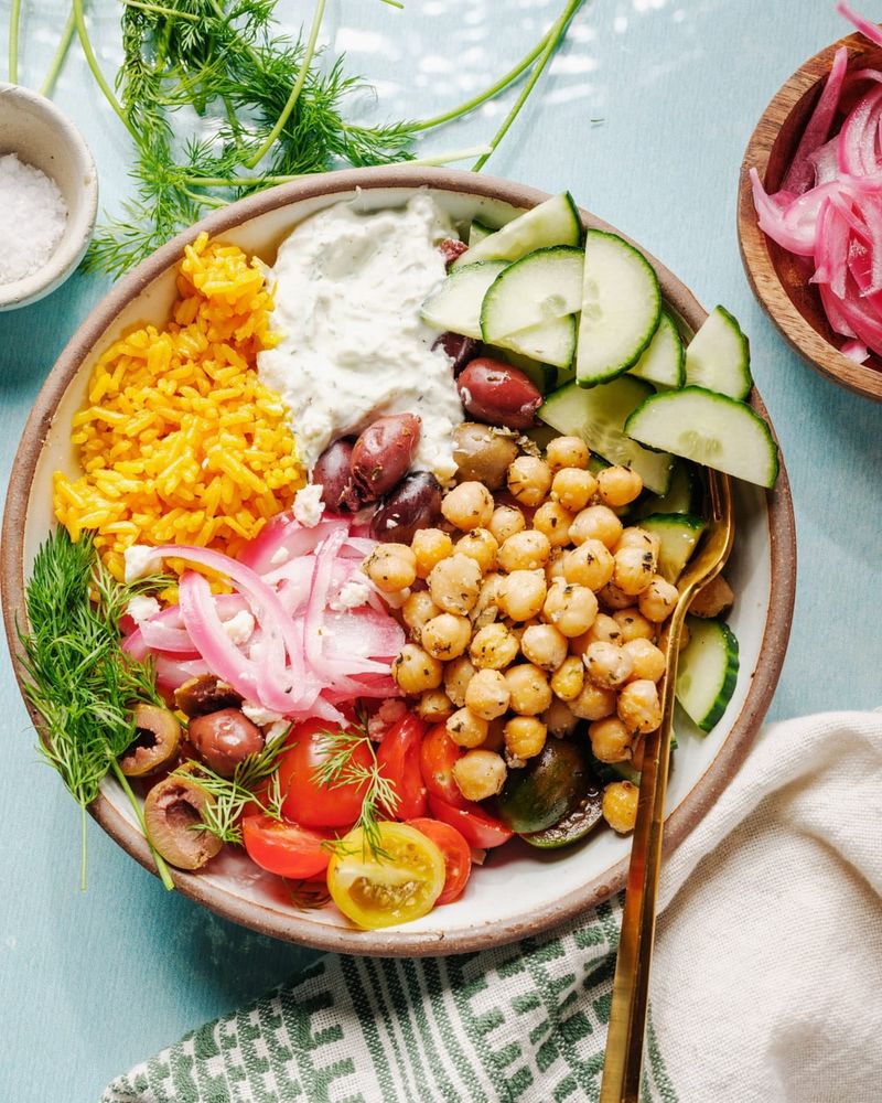 Mediterranean Rice Bowl