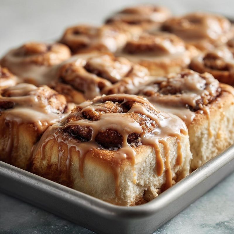 Biscoff cookie butter cinnamon rolls