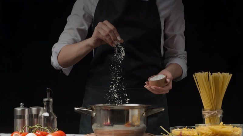 Not Salting the Pasta Water Enough
