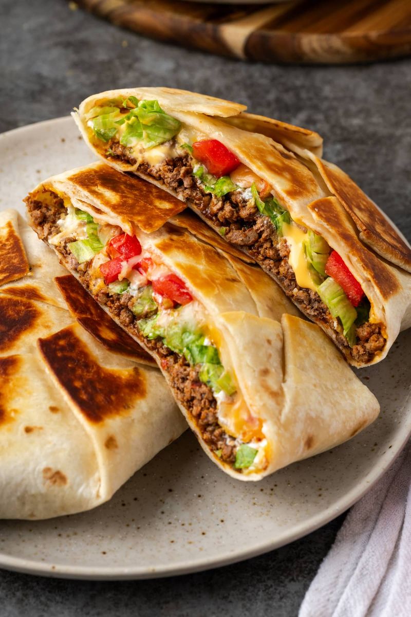 Copycat Taco Bell Crunchwraps