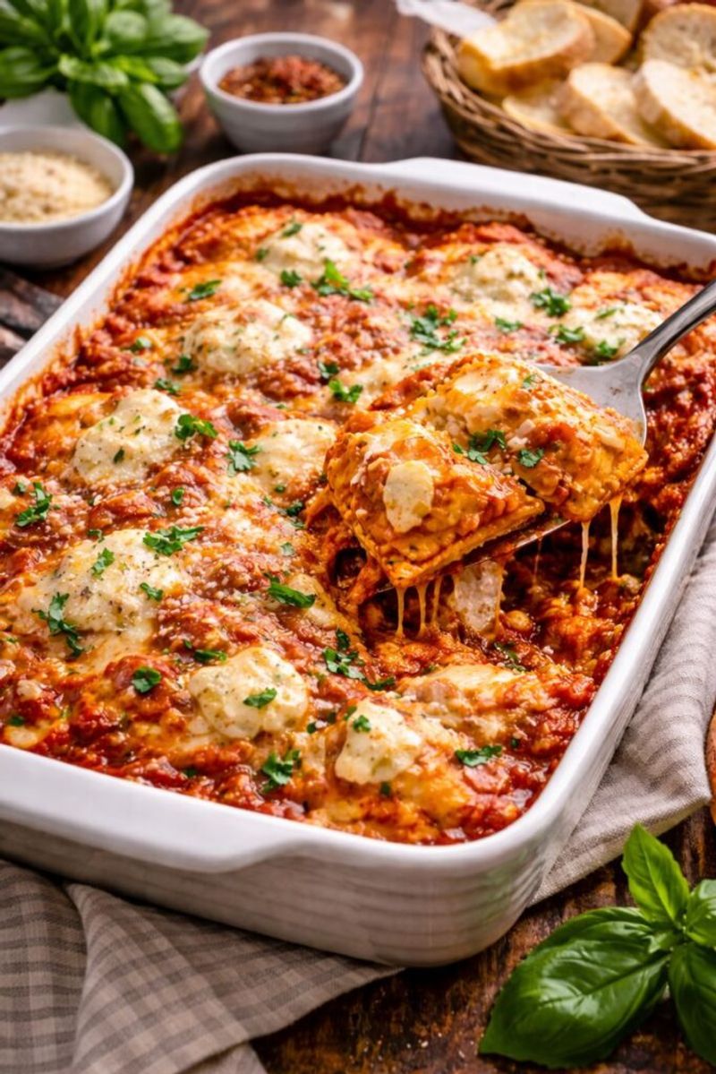 Baked Ravioli Casserole