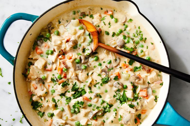 Dairy-Free Chicken a la King