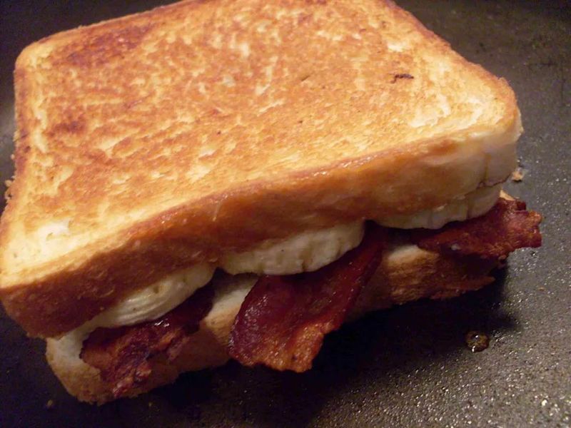 Peanut Butter and Bacon Sandwich