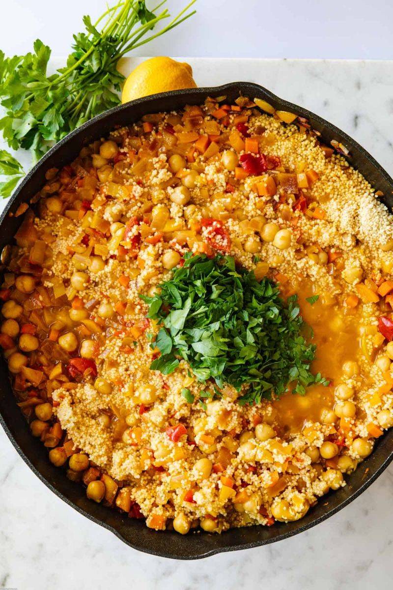 Moroccan-Style Couscous With Spices