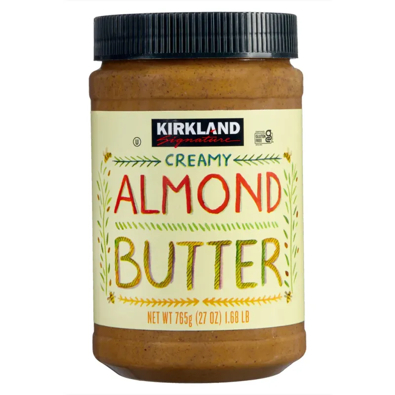 Kirkland almond butter (or natural nut butter)