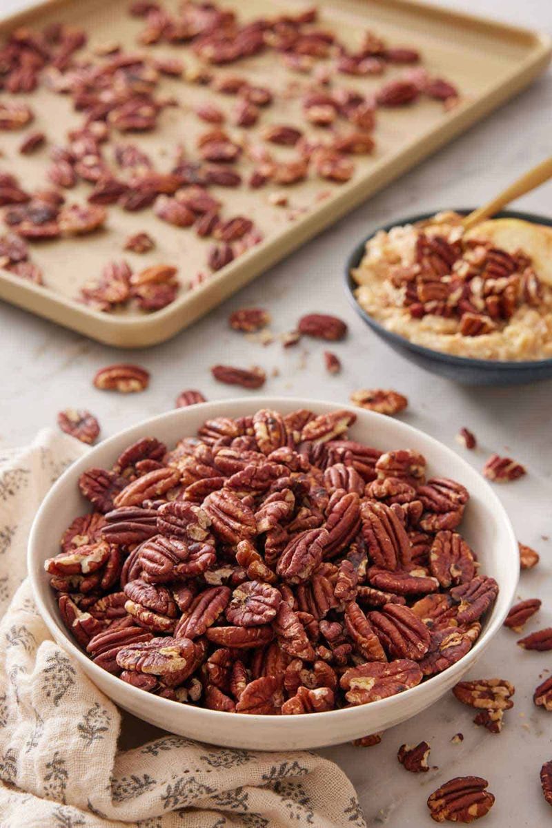 Toasted pecans