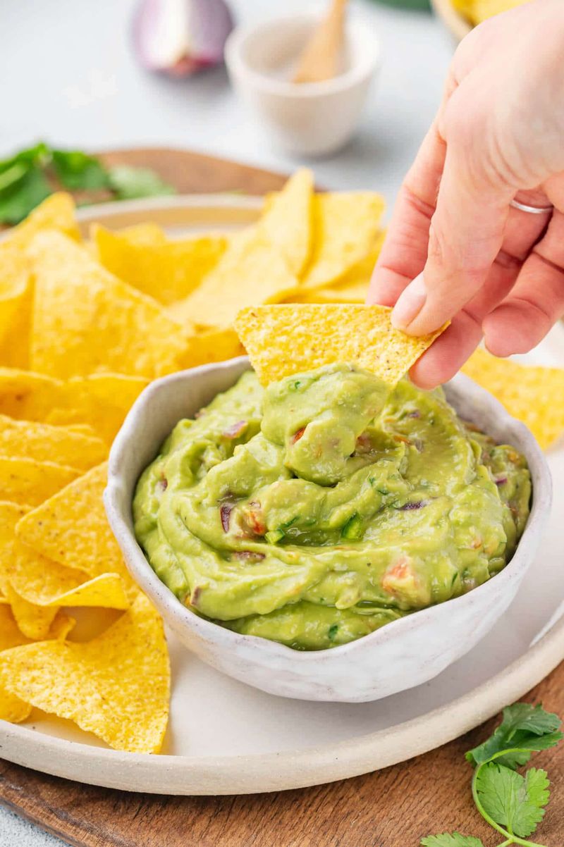 Chips with Guacamole and Salsa