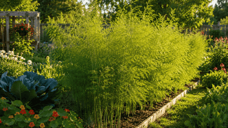 Let the fern rebuild the crowns