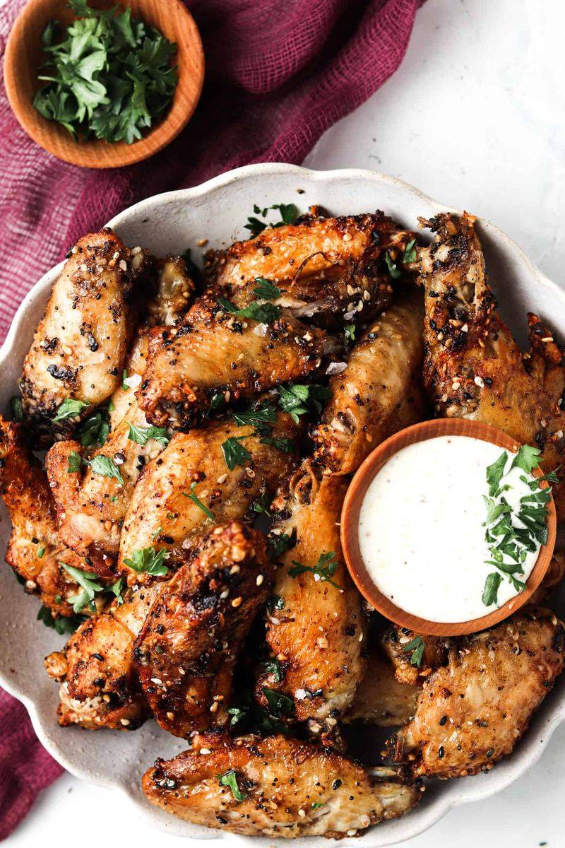 Parmesan Everything Wings