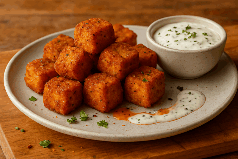 Baked Tofu Nuggets