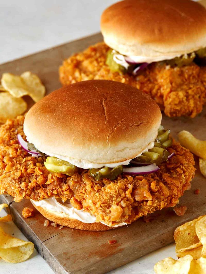 Hand-Breaded Pork Loin Sandwich