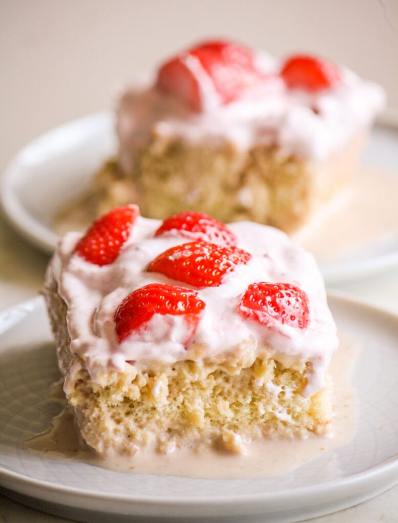 Strawberry Shortcake Tres Leches