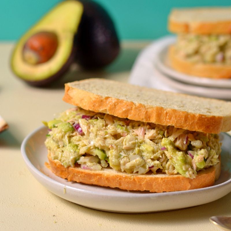 Tuna and Avocado Sandwich
