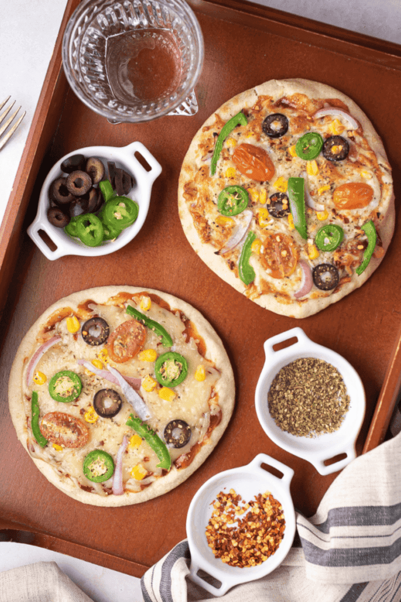 Homemade Pita Pizzas