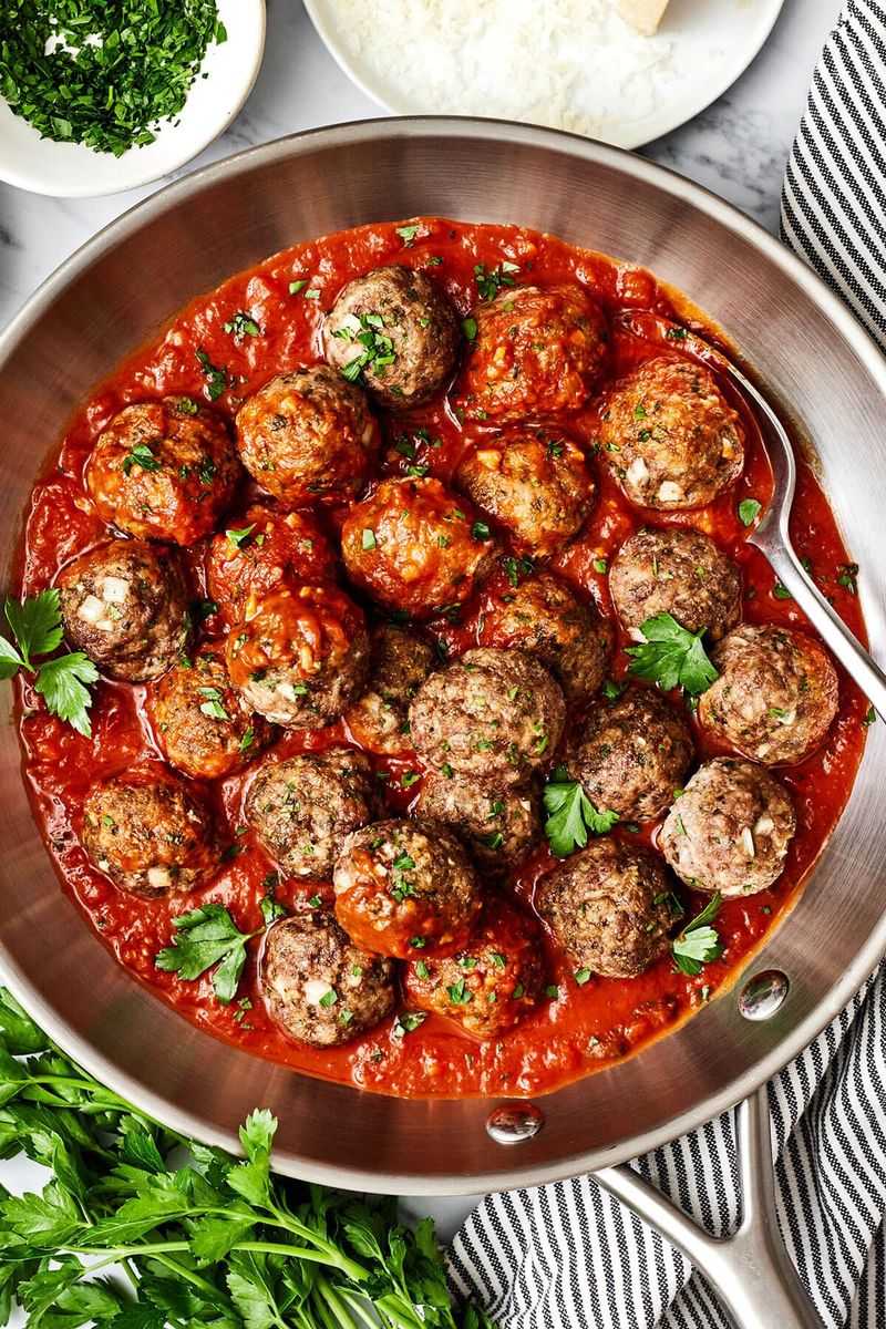 Meatballs in Sauce