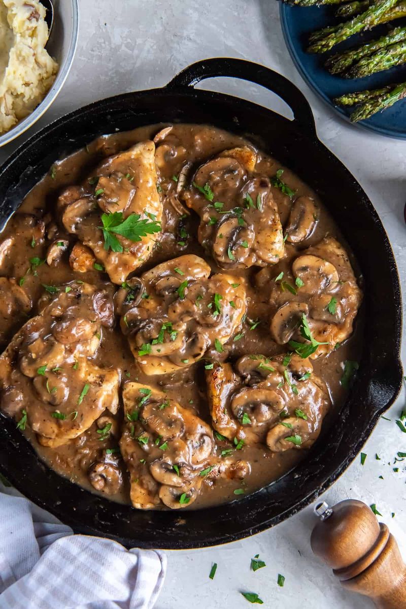 Chicken Marsala Minute Skillet