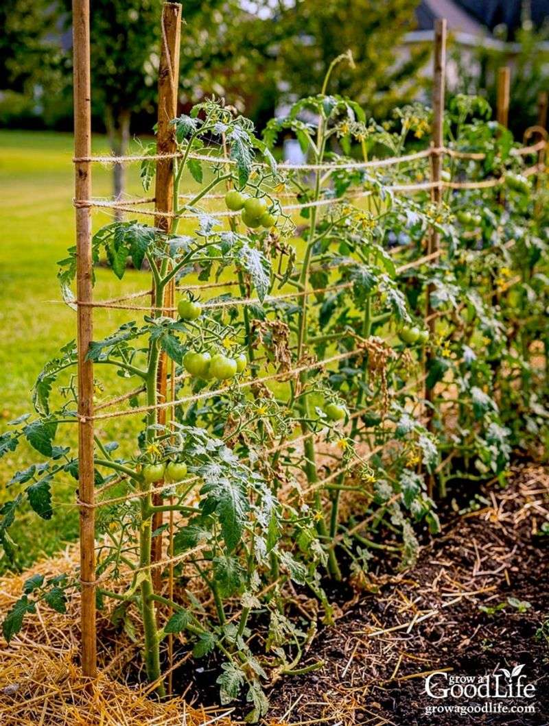 Use a moderate one- or two-stem structure on indeterminate plants