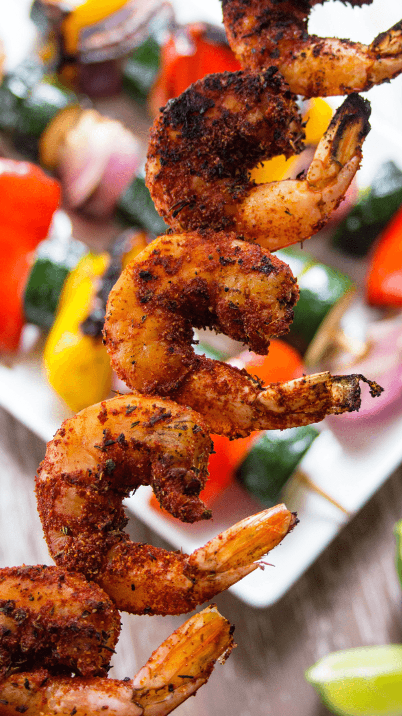 Louisiana – Shrimp Skewers