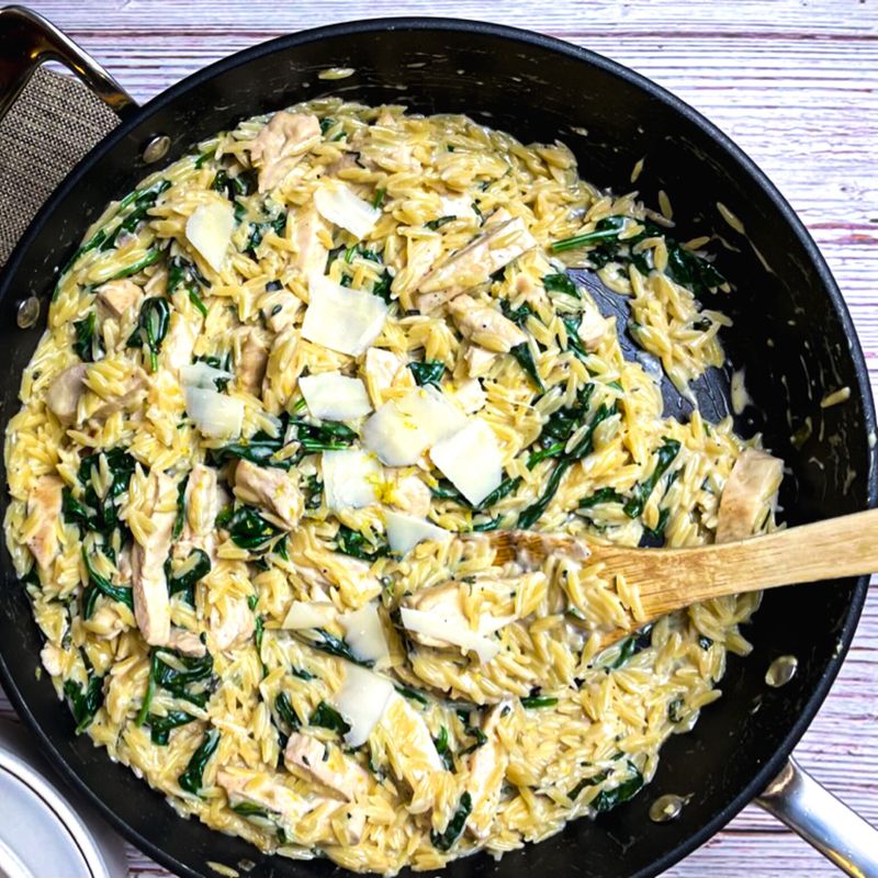 Creamy One-Pot Chicken and Orzo