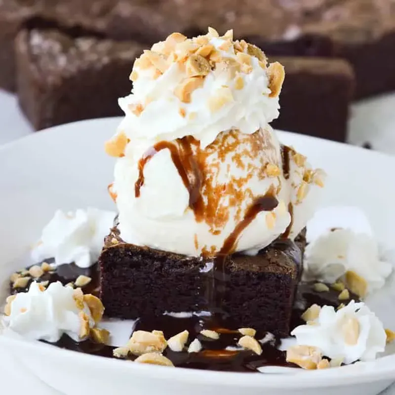 Brownie Sundae Bar