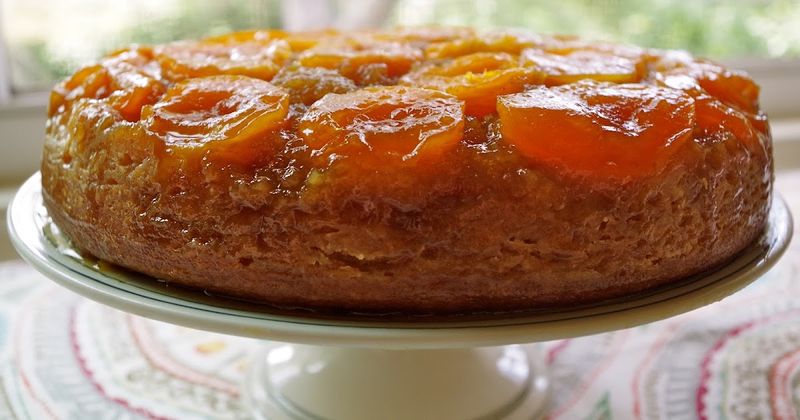 Apricot Upside-Down Cake