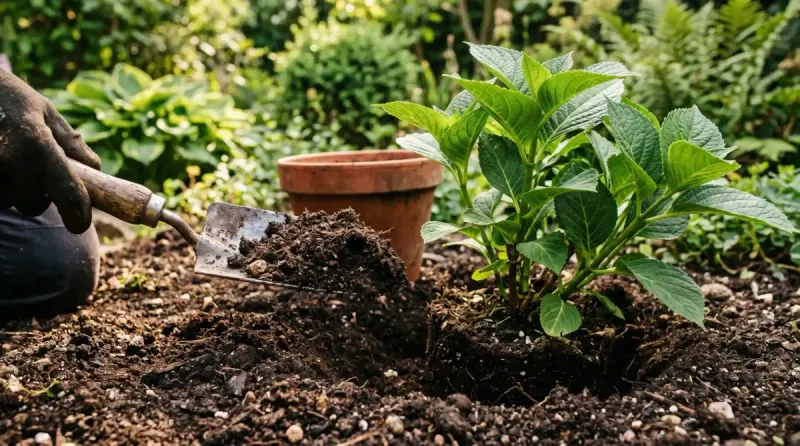 Test the soil or growing medium before changing it