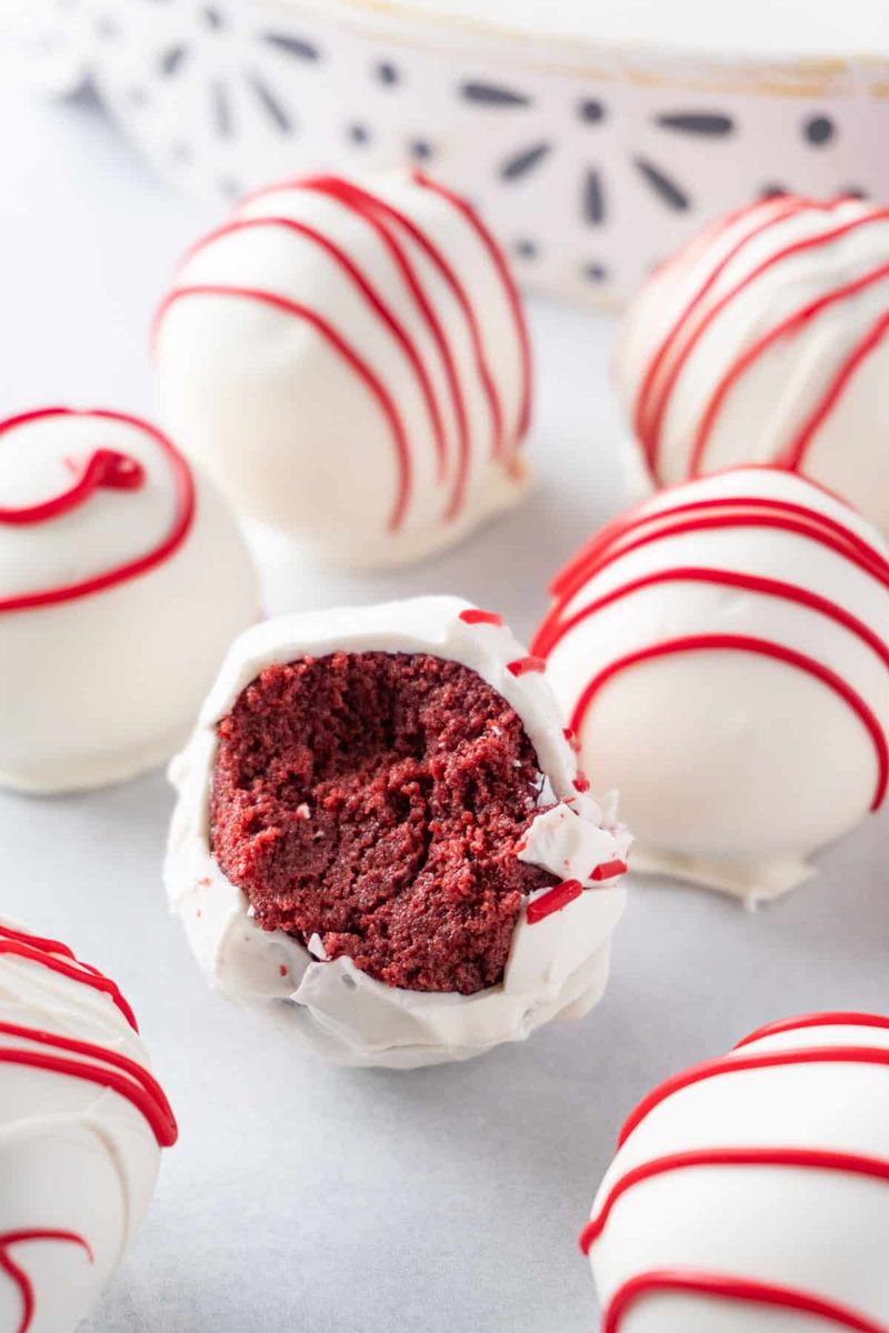 Red Velvet Cake Balls