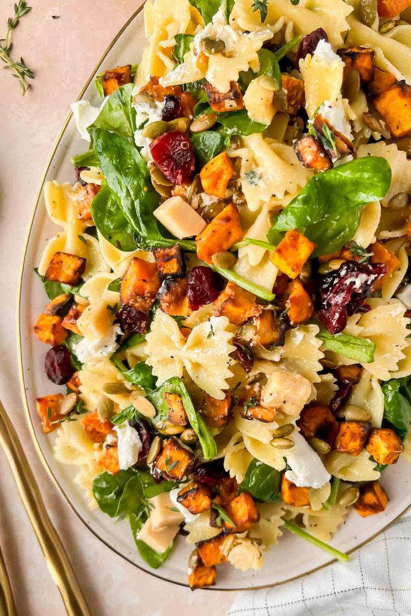 Cranberry Walnut Pasta Salad
