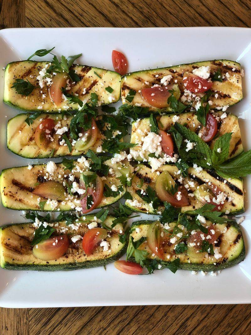 Grilled Zucchini and Yellow Squash