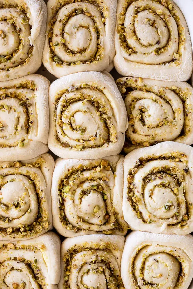 Lemon Pistachio Sticky Buns