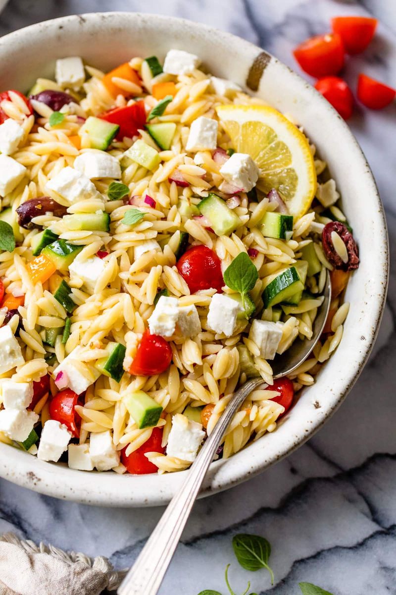 Greek-Inspired Orzo Salad