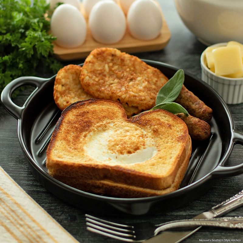 Egg-in-a-Hole Roll Toasts
