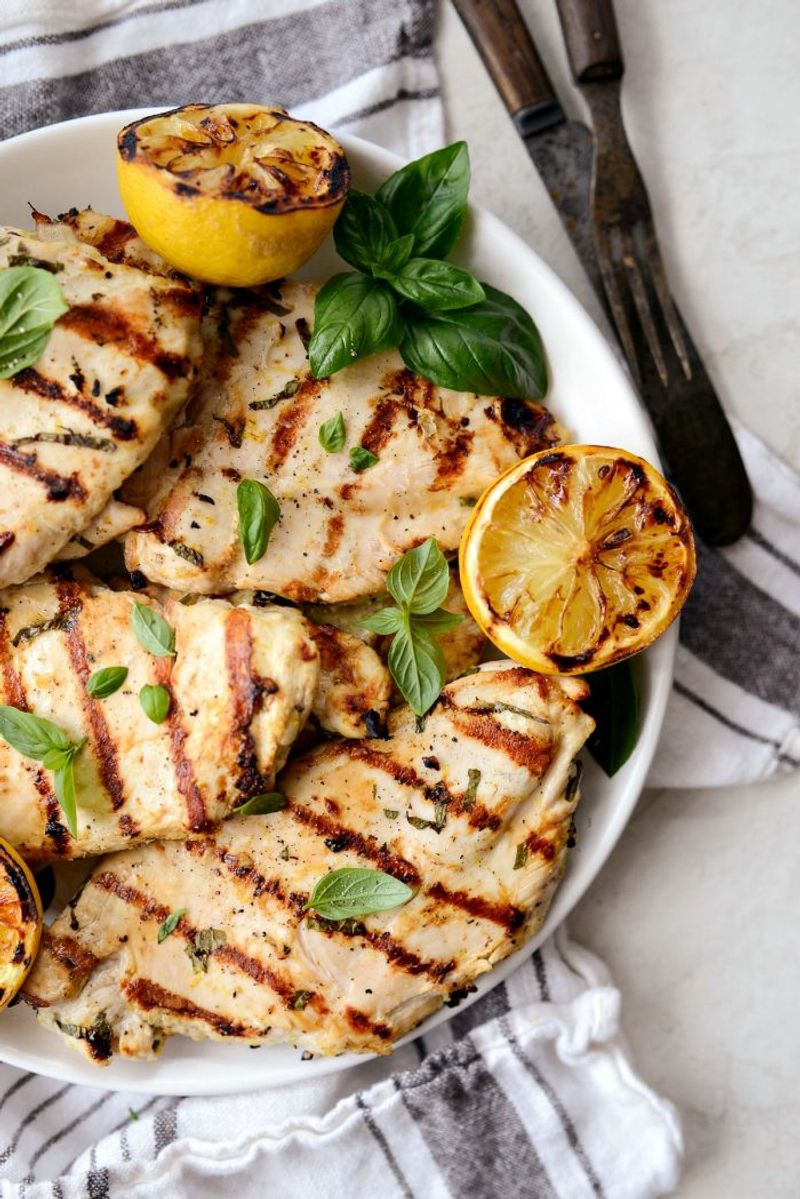 Lemon Basil Chicken Breast