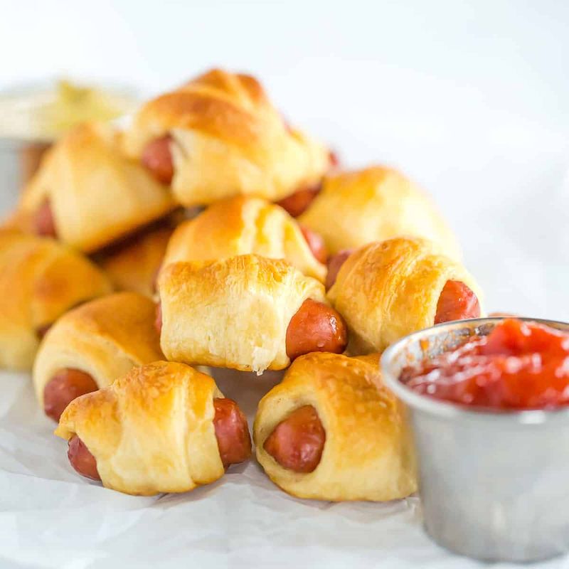 Mini Sausage Crescents