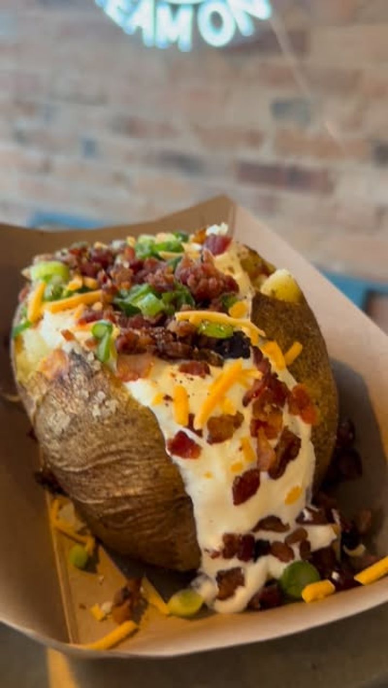 Idaho: Bacon Loaded Baked Potato